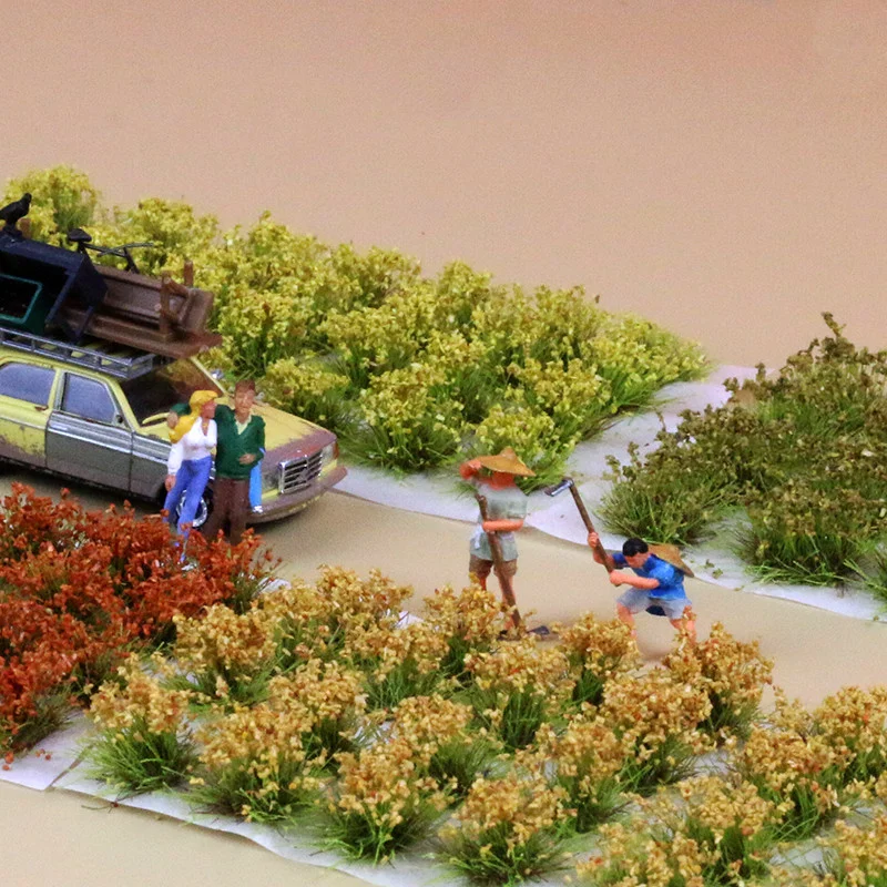 Wildflower Cluster Series Military Scenario Model DIY Handmade Sand Table Making Materials