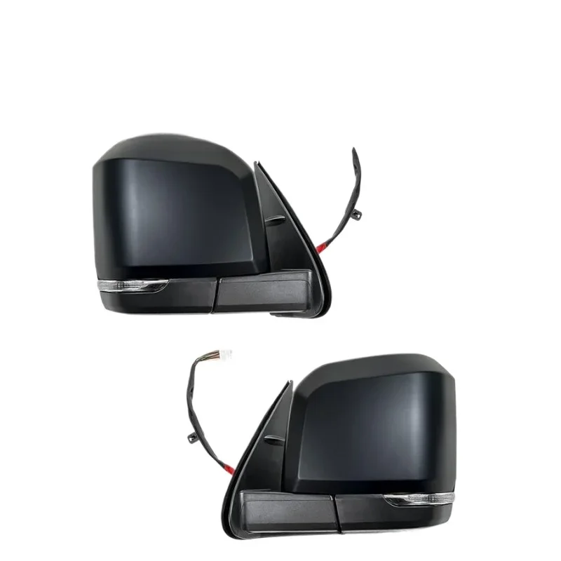 Electric folding rear view HD lenses are anti-glare, waterproof and durable