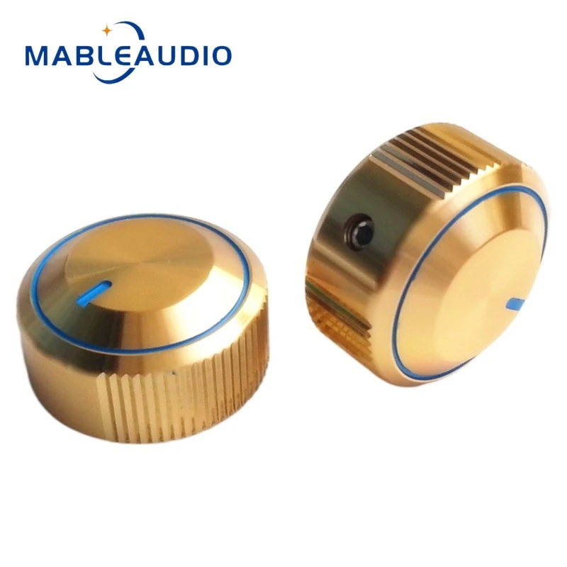 1 Stück 30x16mm Potentiometer knopf aus Aluminium legierung mit festem Volumen Hifi-Audio verstärker – Detail 9