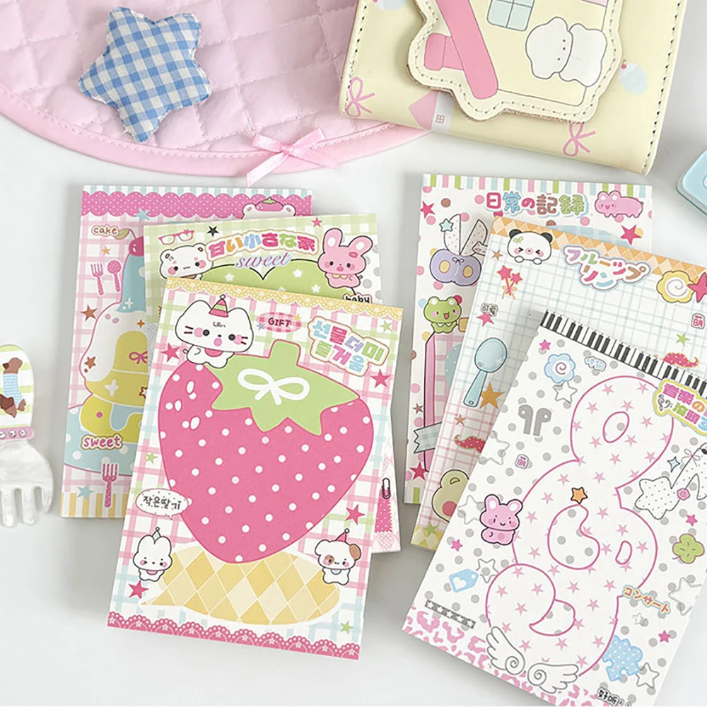 Cartoon Puppy Sticky Note, Cute Instagram, High Appearance Message, Girl's Notebook, Student's Account Material