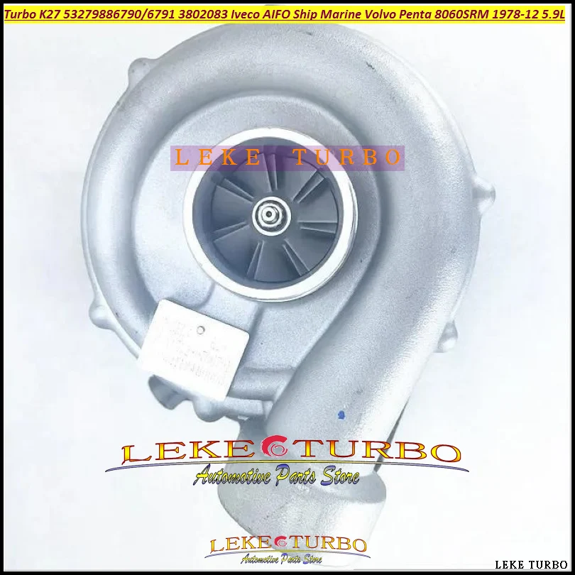 توربو K27 53279886790 53289706790 53279706791 8102475 8113320 3802083 لفولفو بينتا لسيارة IVECO AIFO Ship Marine 8060SRM 5.9L #2