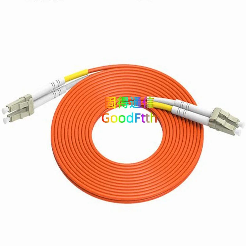 Patch Cord Lead LC to LC Multimode 62.5/125 OM1 Duplex Cable Jumper GoodFtth