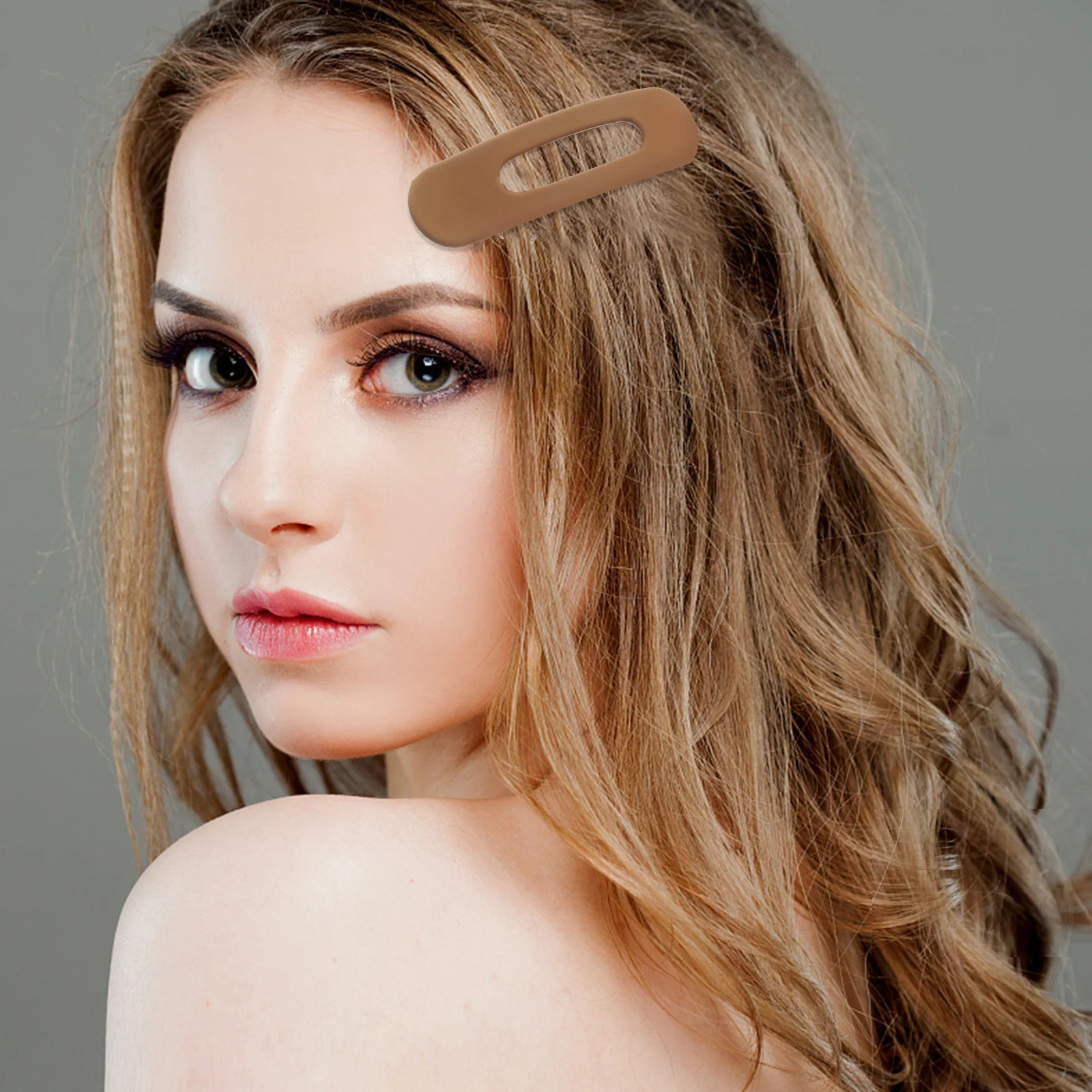 

3Pcs Duckbilled Hair Clips Flat Claw Hair Barrette Easy to Wear Decorative Hairclips for Women Girls Daily Use