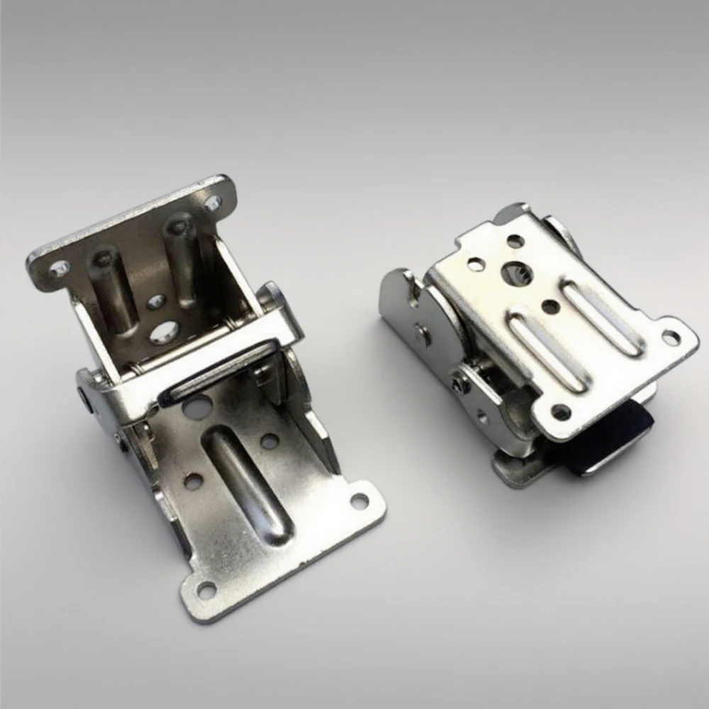 

1 Pieces/4 Pieces 90 Degree Right Angle Thickeneded Self-Locking Foldableing Hinge Table Stool Foldableing Coffee Table