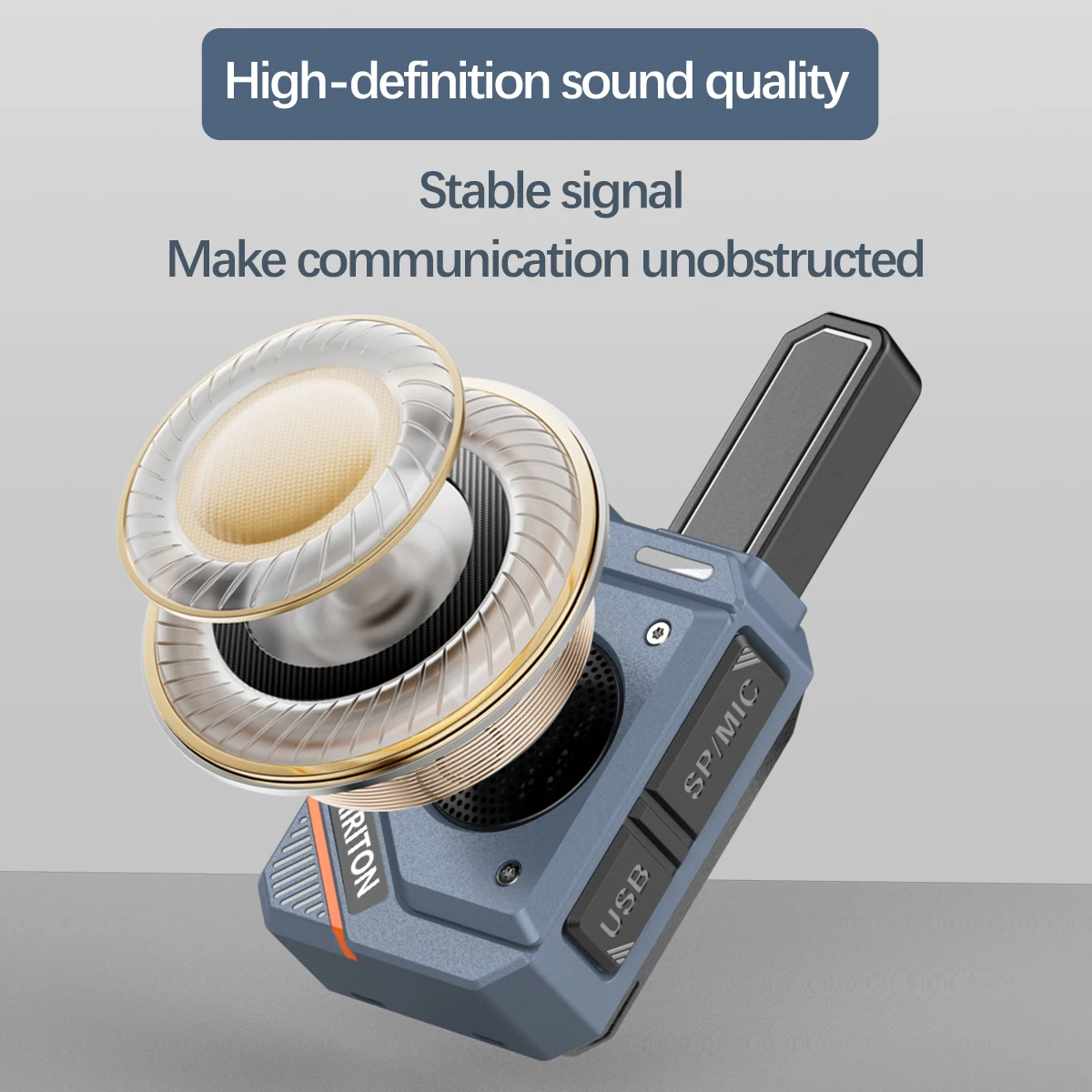 2 uds AIRITON AI-168 Mini Walkie Talkie recargable PMR/FRS portátil de largo alcance NOAA tipo C cargador para viaje de negocios Ham Radio