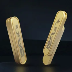 Magnetic Push Card Mechanical Slider Stress Reducing Toys Haptic Coin Antistresse Metal EDC Sensory Mini Fidget Decompression