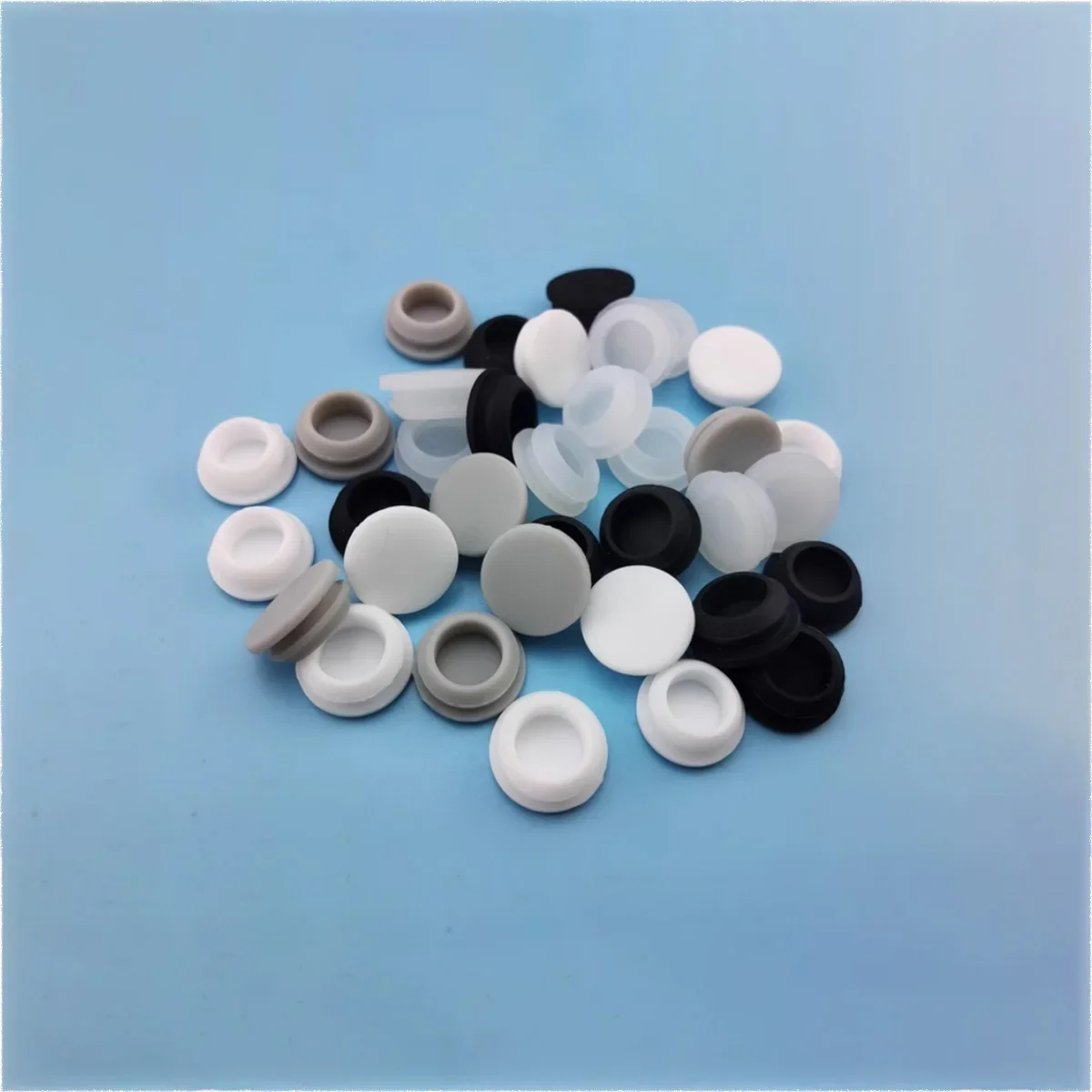 Long Transparent  Inverted Buckle Rubber Plug/Buckle Type Rubber Plug/Silicone Plug