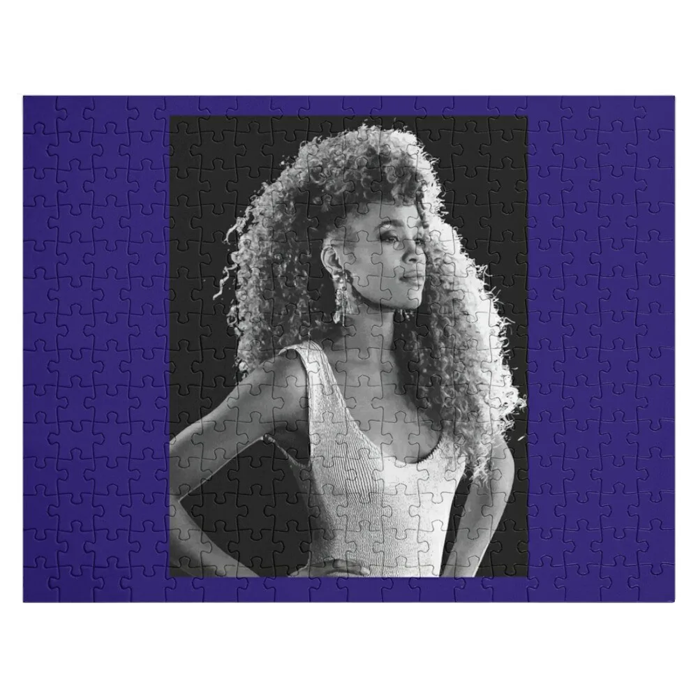 

Whitney Houston Printed White Jigsaw Puzzle Wooden Puzzles For Adults Christmas Gifts Wooden Jigsaw Puzzles