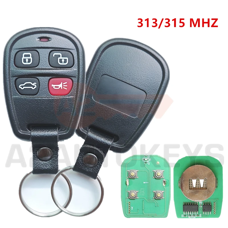 A2AUTOKEYS 4 Buttons 95430-2F310 OSLOKA-630T Keyless Remote Key For Kia Spectra 2003 2004 2005 2006 2007 For Proton Malaysia