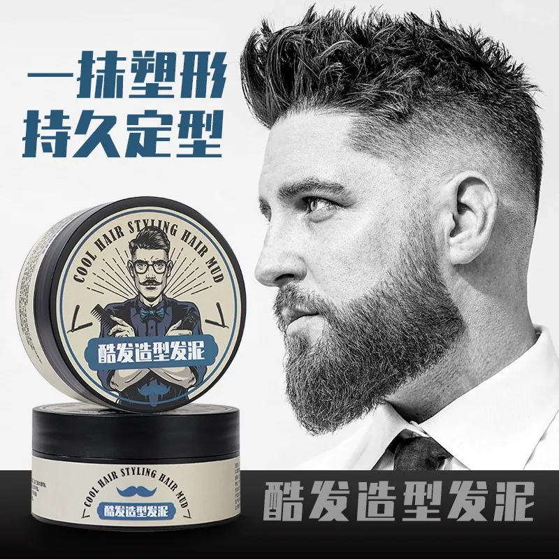 Matte Hair Clay Styling Hair Wax Naturally Fluffy and Long-lasting Shaping for Man Hair Wax Barber Salon Cera Para Cabello Mujer