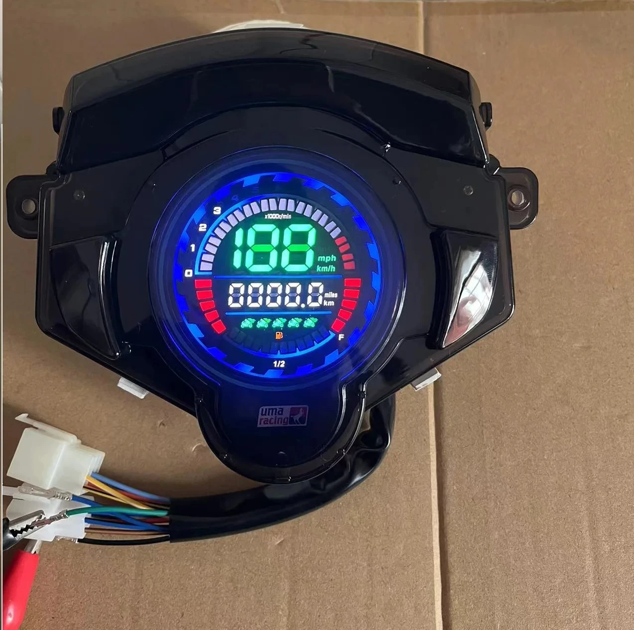 For Yamaha Jupiter Mx lc135 v2-v7 digital meter modified Ful Led Meter SpeedMeter Odometer