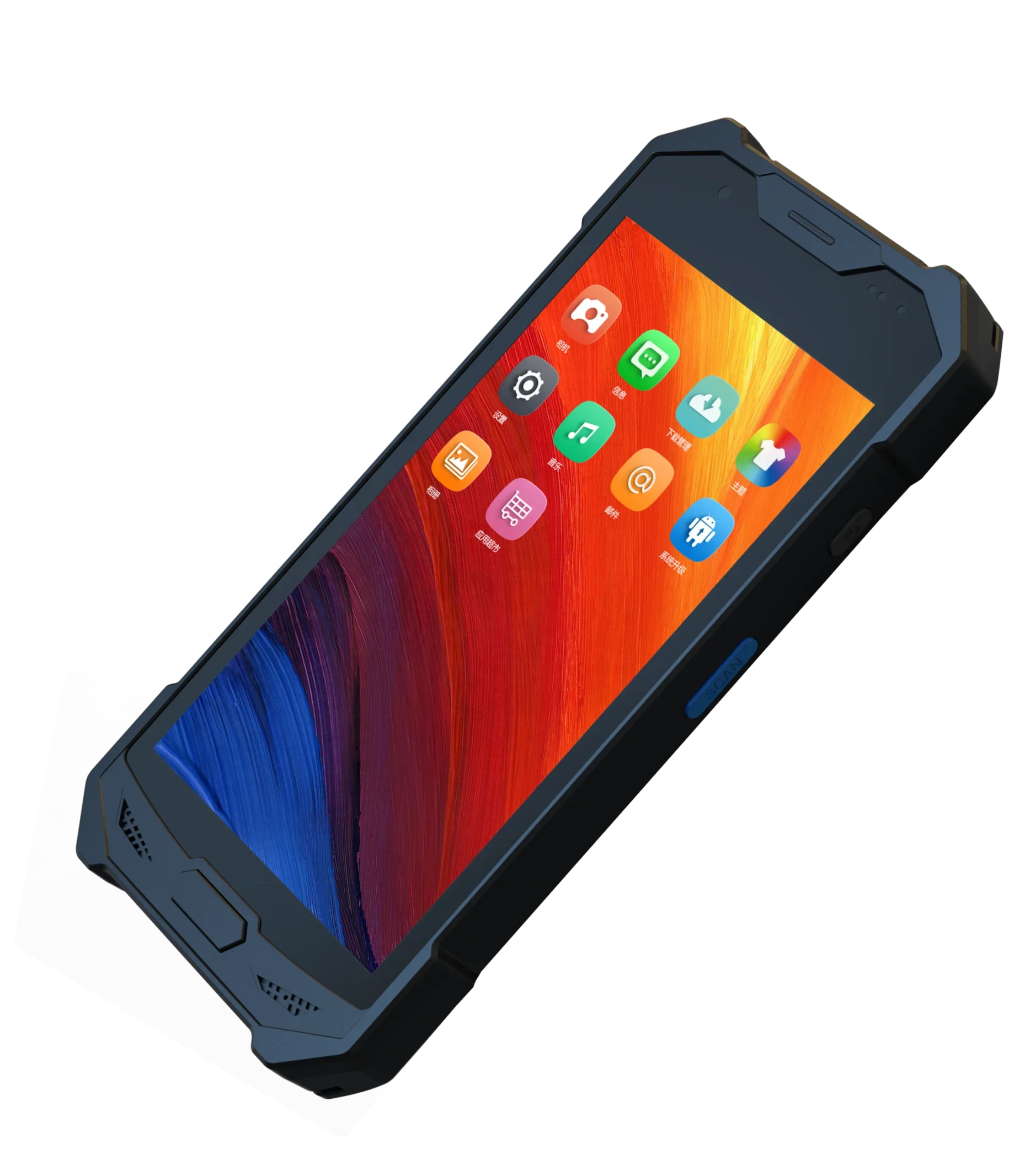 ماسح الباركود المحمول Android11 صناعة الكمبيوتر المحمول المساعد الشخصي الرقمي 2D 32G ROM 3G RAM ثماني النواة 2.0 جيجا هرتز 4G NFC WIFI Bt Wifi IMachine