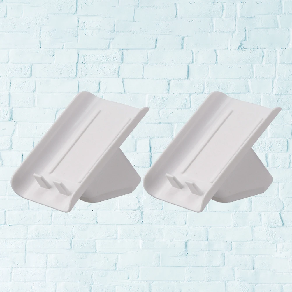 

2 Pcs Soap Box Dispenser Cute for Leaves Holder Bathroom Dish with Drainer Dispener Shelf Suction Cup Liquid