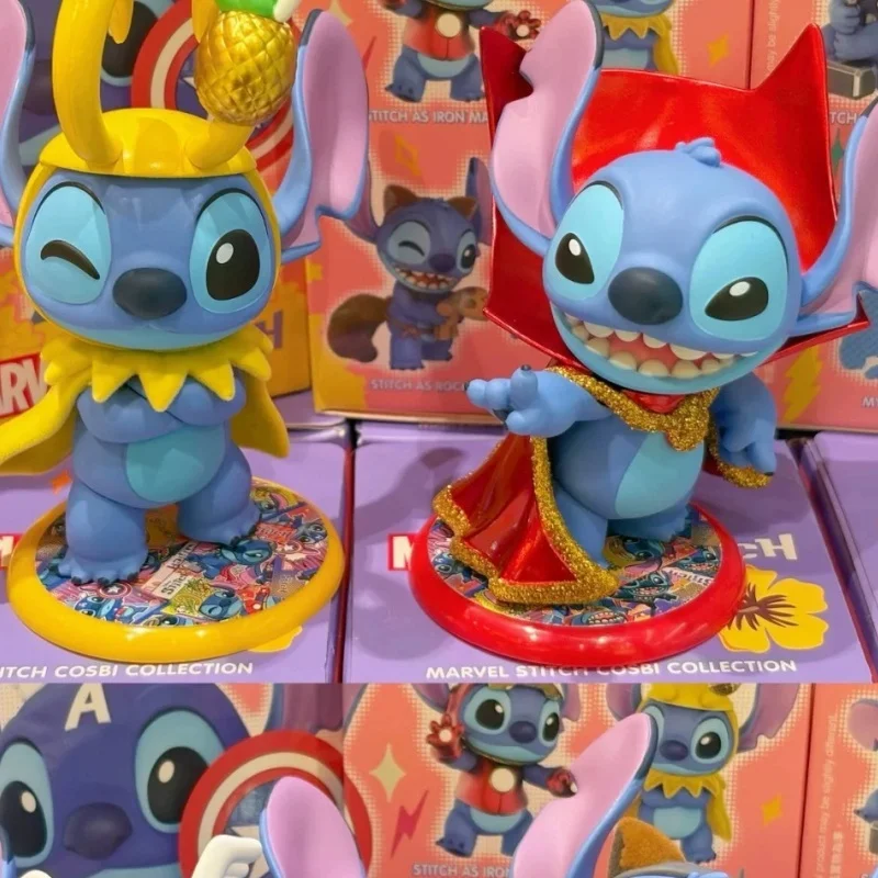 Marvel Stitch Mini Blind Box Trendy Desktop Ornament Play