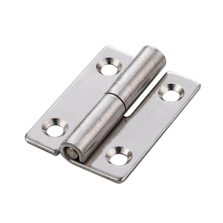 1Pcs Versatile Stainless Steel Removable Hinge Heavy Duty Casement Hinge Hardware 40*30*1.5mm For Cabinets/Wardrobes/Doors