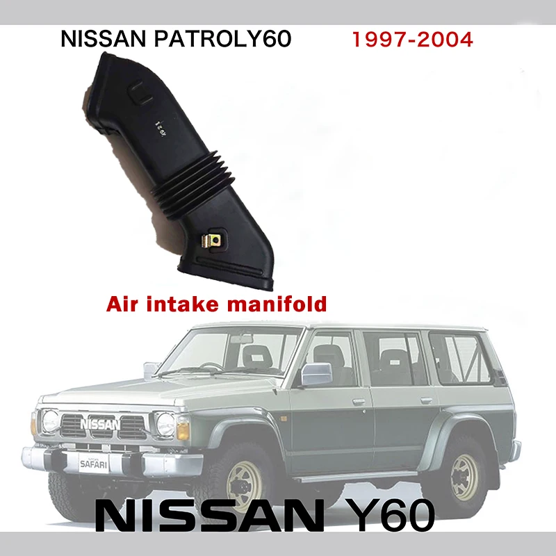 

For Nissan Patrol Y60 Air Intake Manifold Air Intake Duct Only Applicable to TB42S Carburetor Models OE Code 16578-03J01