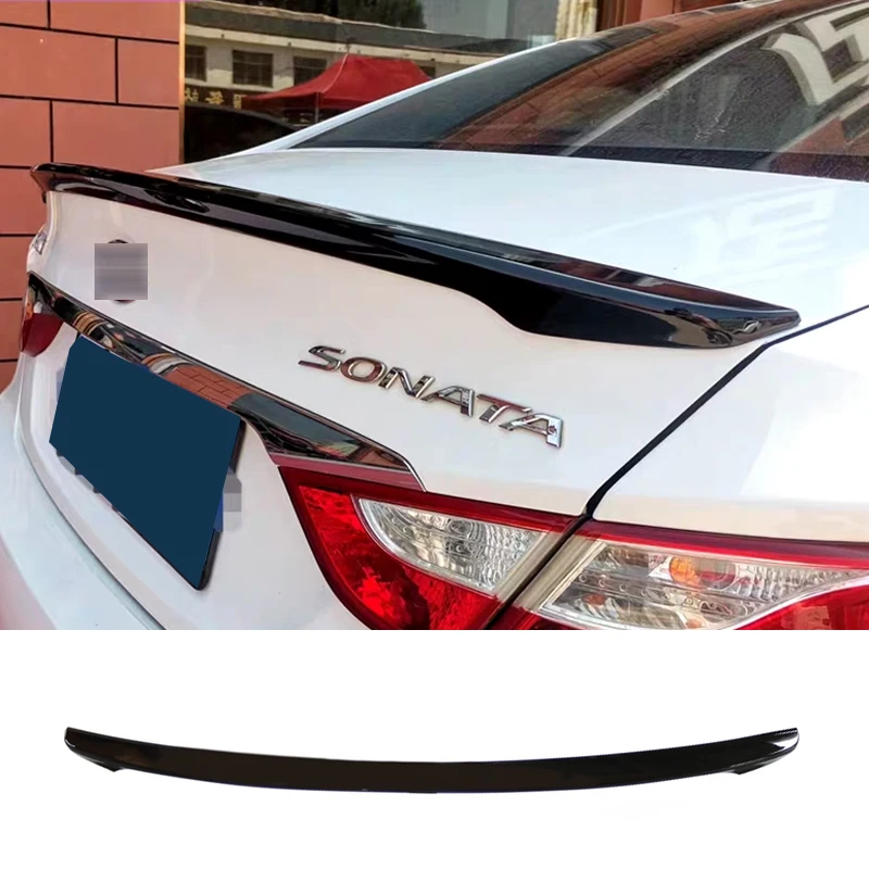 

Rear Wing for Hyundai Sonata Spoiler 2011 - 2014 8th Generation Glossy Black ABS Plastic Accessories