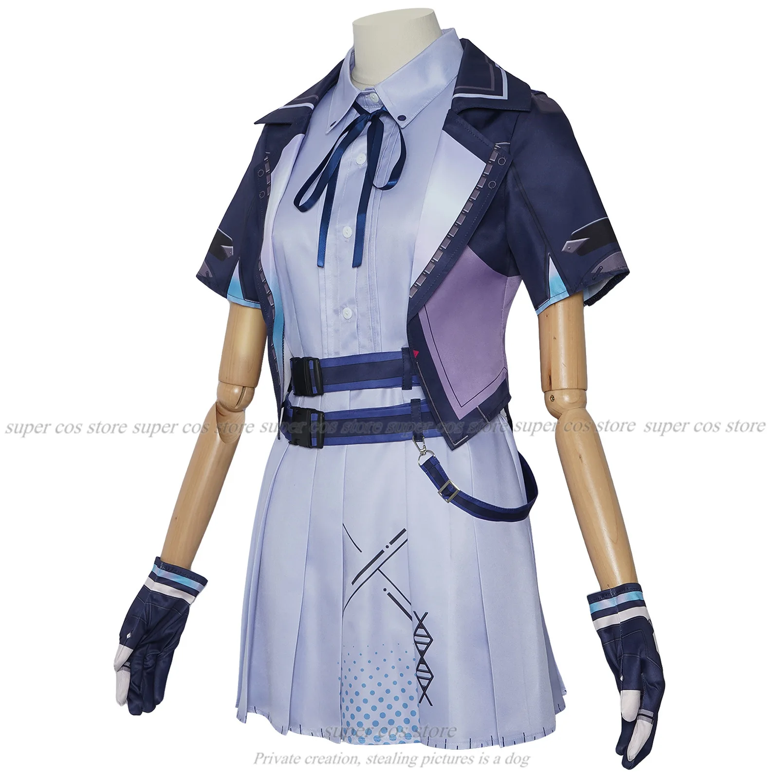 Anime Game Hallowen Neverness to Everness NTE Zero Protagonists Cosplay Costume Party Outfit Female Dress Clothes