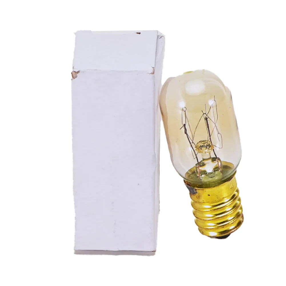 10PCS 15w E14 Degree Bulb Oven Bulb Microwave Bulb Salt Bulb E14 Screw Cap Pygmy Lamp Salt Lamp