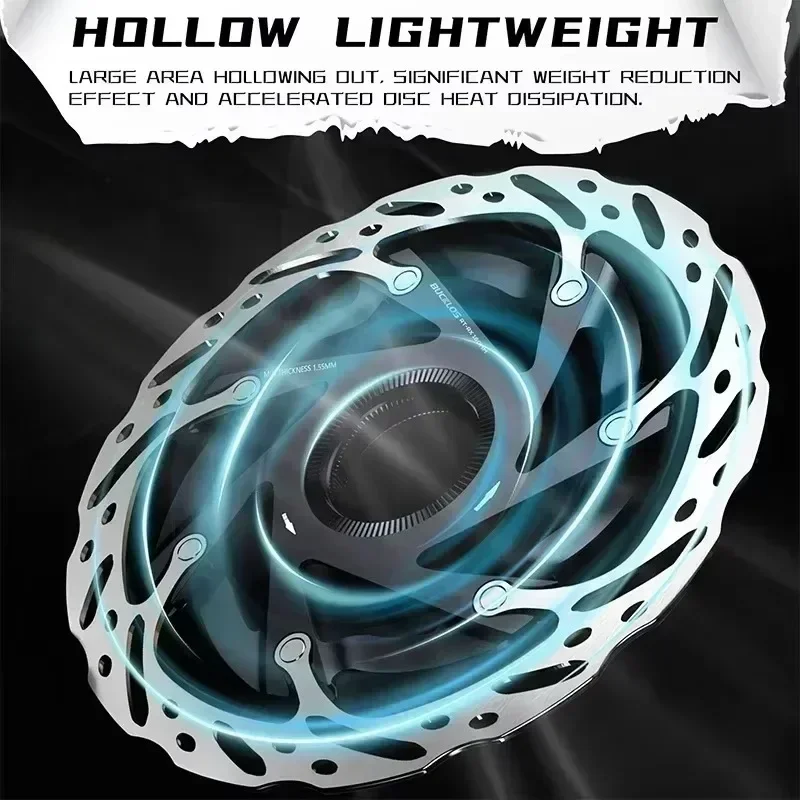 Centerlock Disc Brake Rotors 140/160mm Mtb Bicycle Rotor Heat Dissipation Montain Bike Brake Disc Center Lock Rotor
