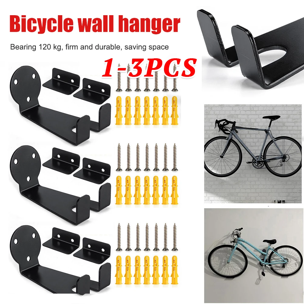 Support de vélo en fer, crochet de montage, support de présentation de pédale de vélo, cintre de rangement mural, présentoirs, accessoires de cyclisme