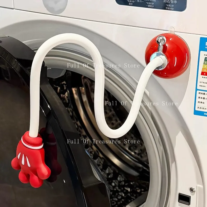 Suitable for Washing Machine Drum Door Hook, Cartoon Suction Cup, Household Ventilation Anti-collision Fixed Holder