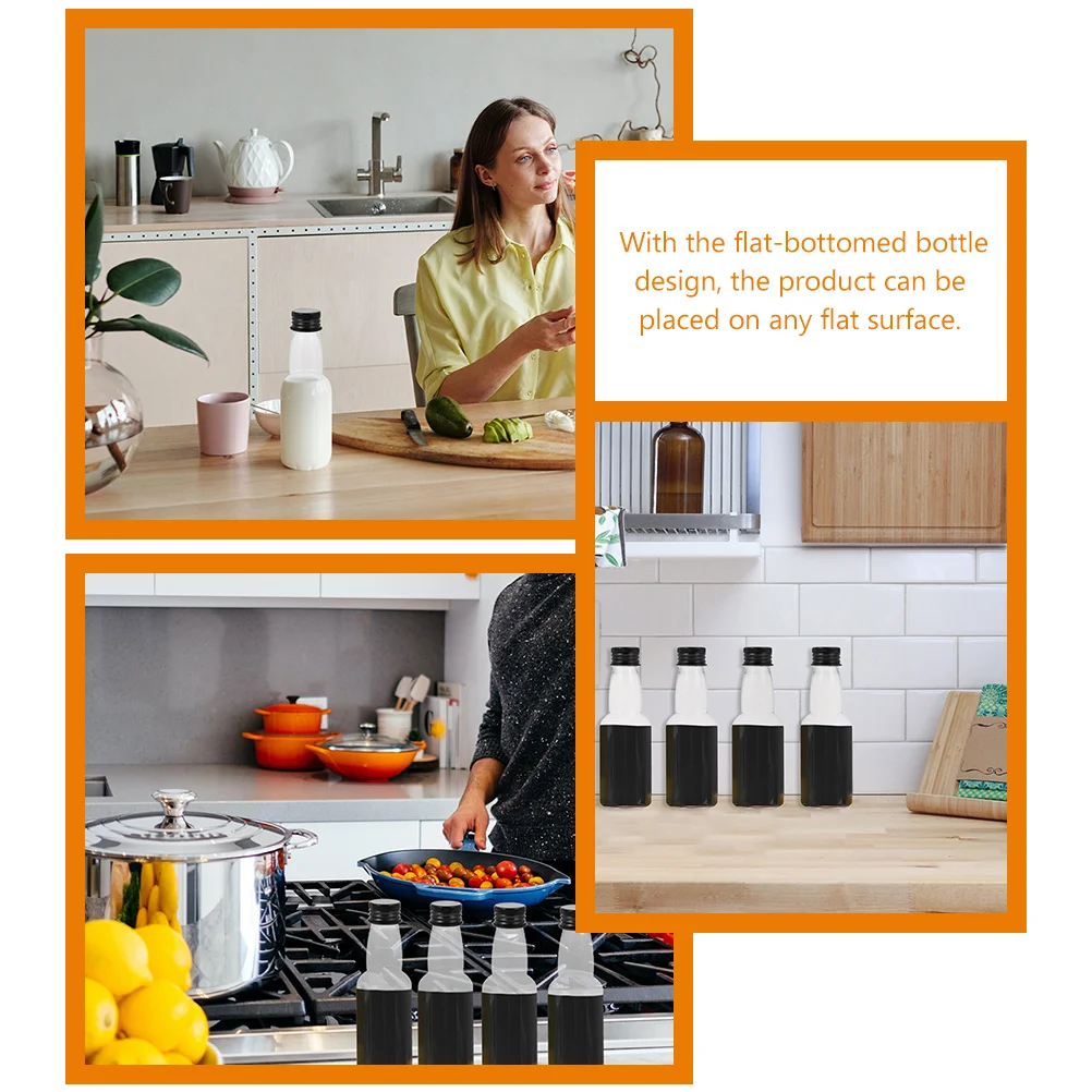 

30pcs Seasoning Bottles 50Ml Transparent Sub Liquor Bottles Reusable Mini Wine Containers For Picnic Outdoor Travel Kitchen