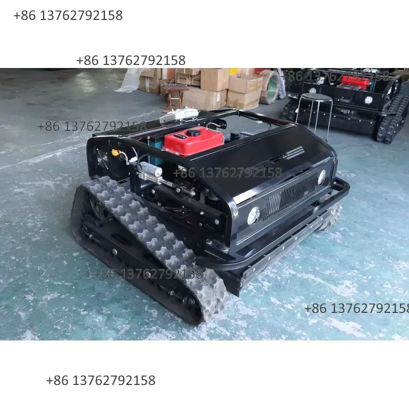 【2026】 AWY-800 Intelligent 1000mm Grass Cutting Machine Smart Portable Remote Control 24V 196cc Lawn Mower for Farmers