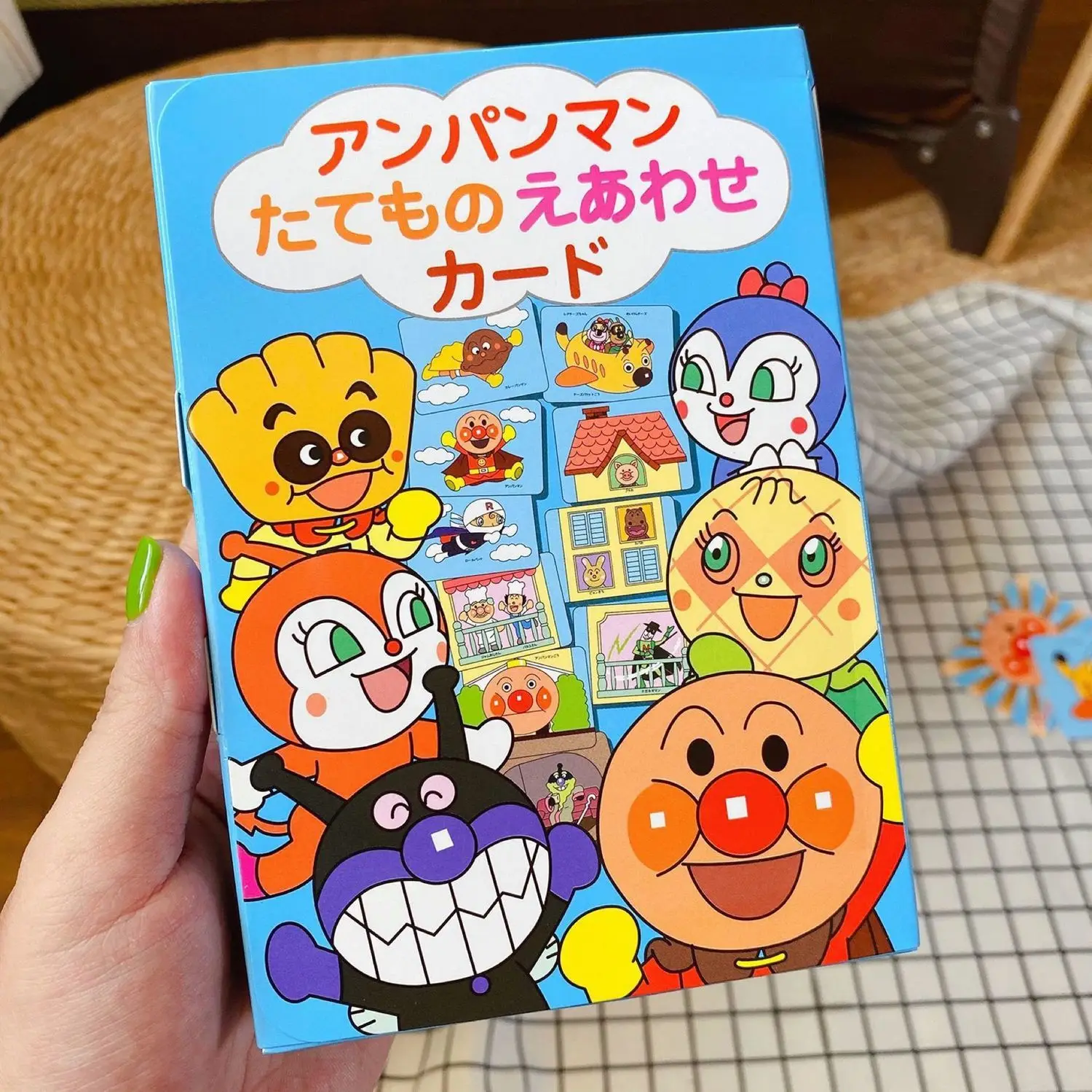 Anpanman puzzle creative cartoon game puzzle toy, parent-child interactive play, cute, great for giving to friends, fun gift