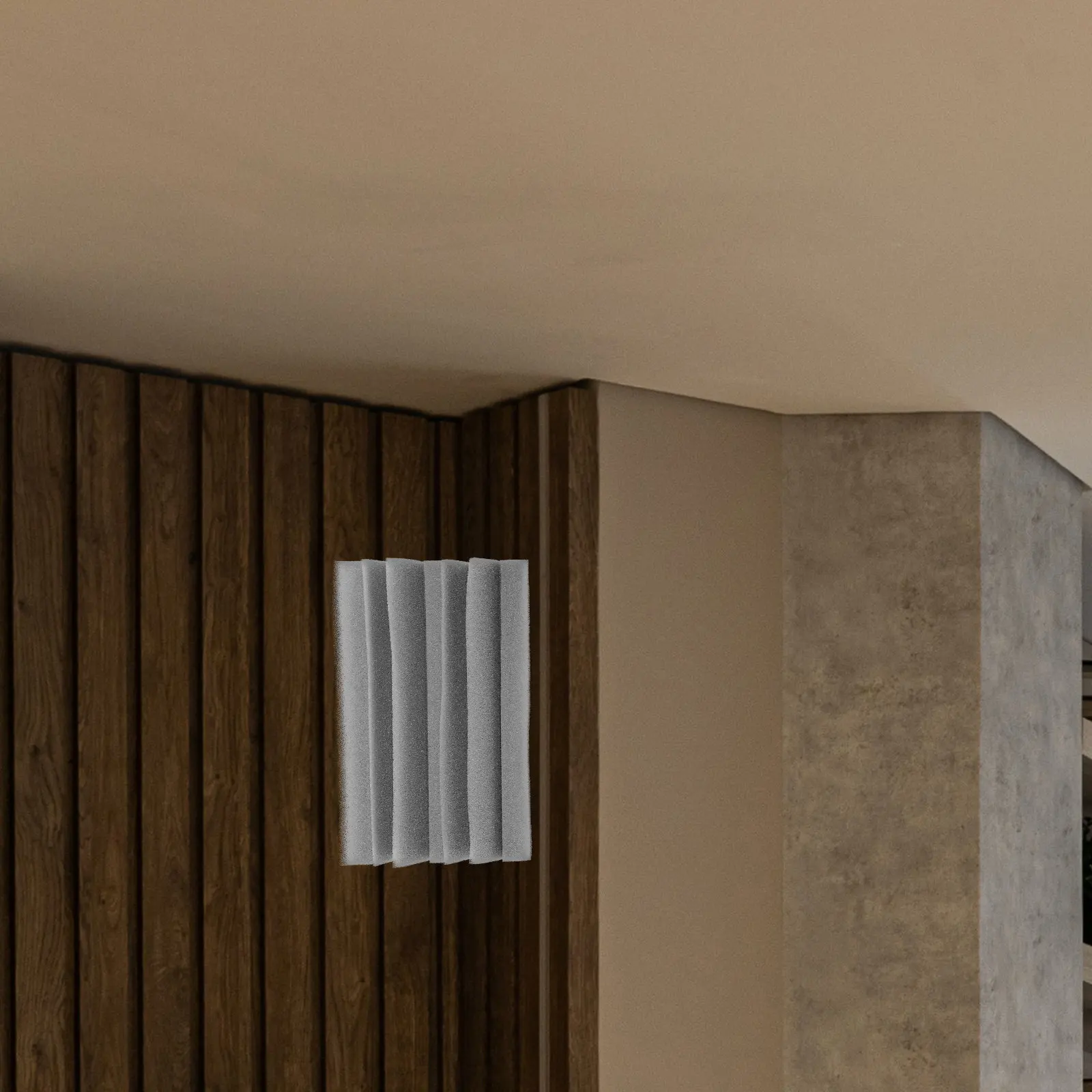 3 Piezas de Paneles Acústicos de Espuma Absorbente de Sonido para Esquina, Material para Control Acústico en Estudios de Grabación