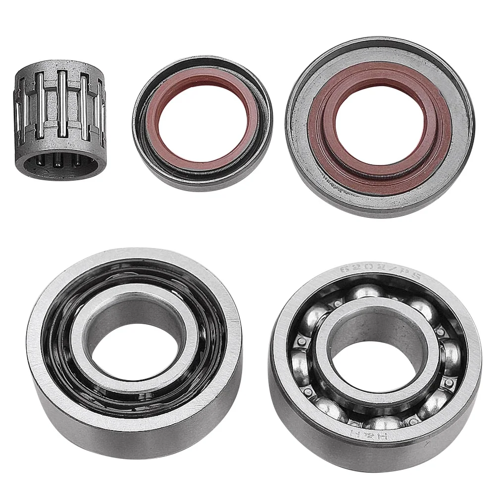 

Crankshaft Crank Bearing Oil Seals Kit for Stihl MS361 MS 361 Chainsaws Parts 9503-003-4266 9503-003-0354