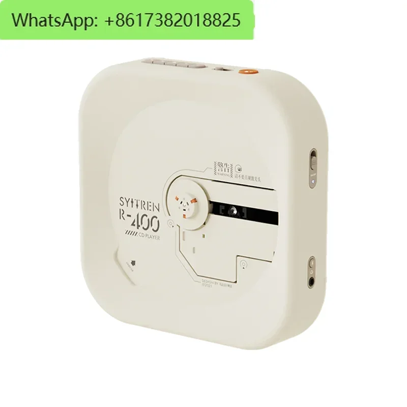 

Portable CD Player Dazzling Colour Music Walkman Bluetooth 5.3 Rechargeable HIFI CD Player Small Mini Multi Mode Playback