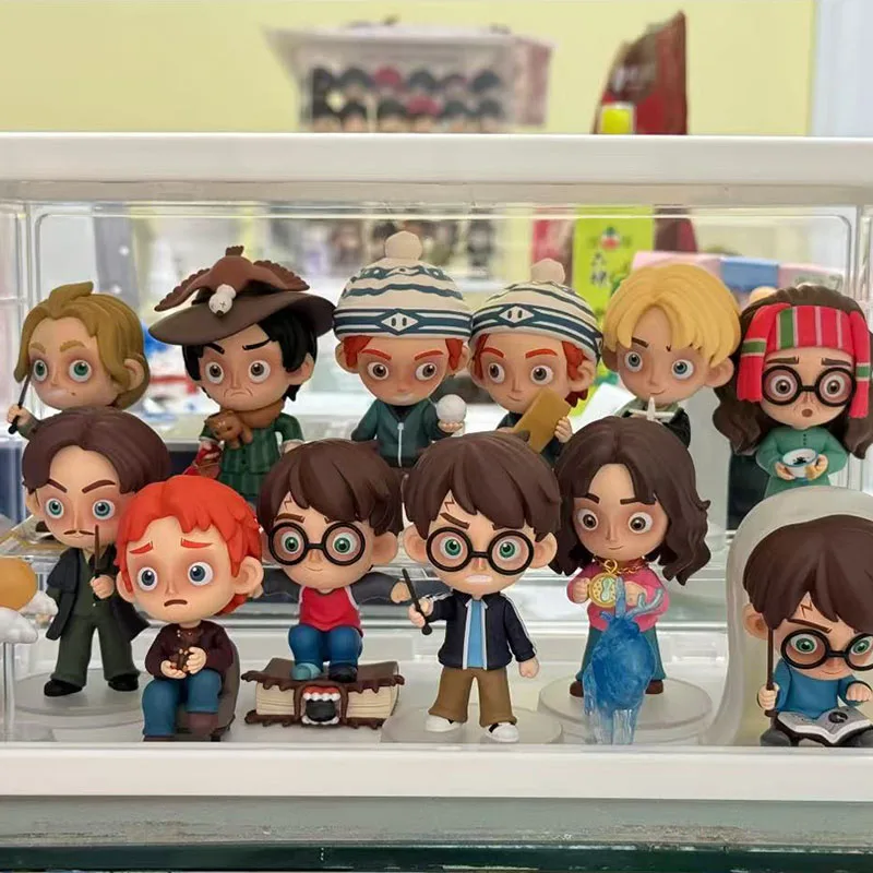 Harry Potter y el prisionero de Azkaban serie 100% caja ciega Original juguetes Guess Bag caja misteriosa Mistery Caixa figura de acción