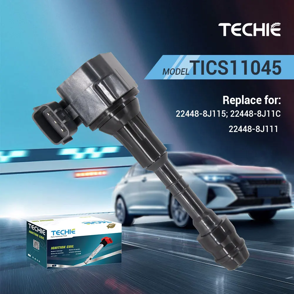 

1PC Ignition Coil TICS11045 Replace for 22448-8J115 22448-8J11C 22448-8J111 UF349 C1406 224488J115 224488J11C 224488J111