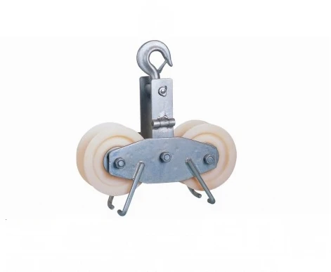 High Quality Double Sheave Stringing Conductor Pulley Double Wheel Pulley