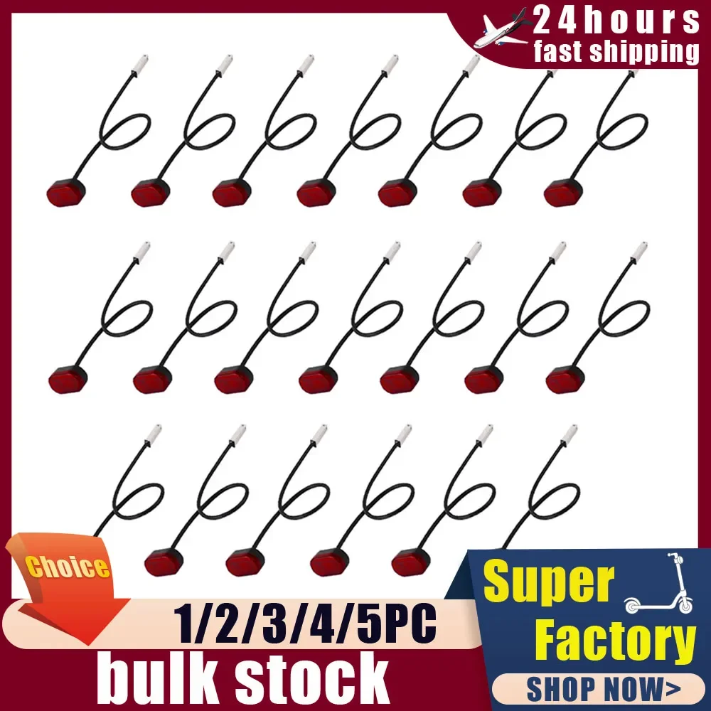 

5/10/20/50PC Rear Fender Taillight Scooter Accessories LED Stoplight For Xiaomi M365/Pro Electric Scooter Brake Bird Safety Lamp