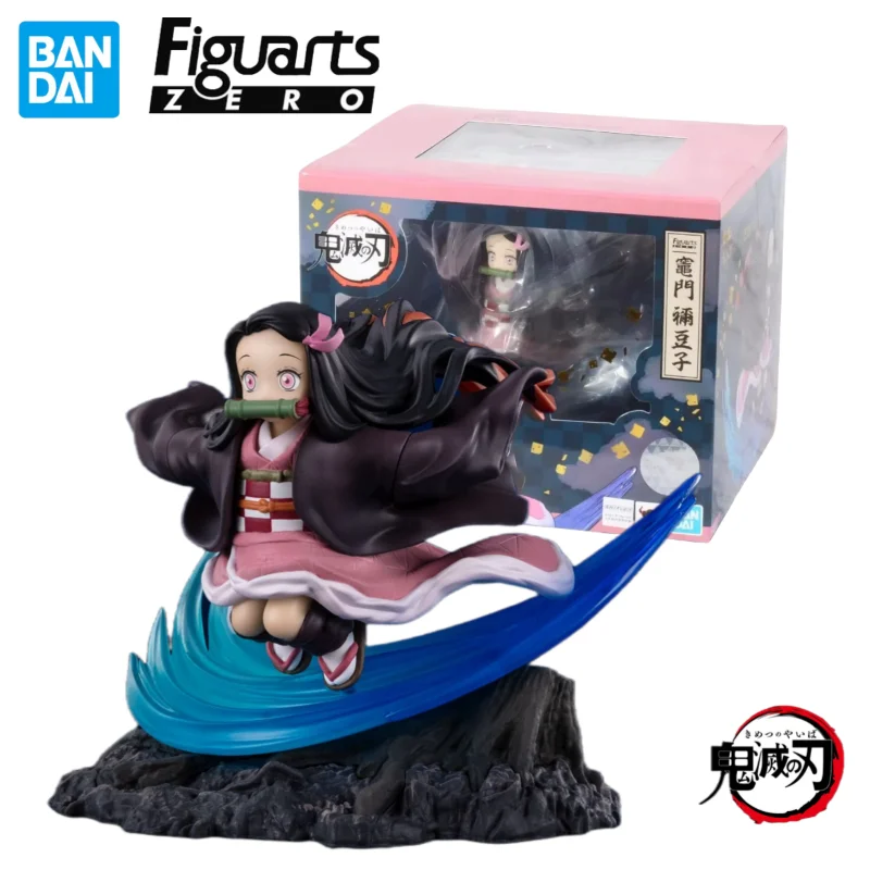 

Bandai Original Demon Slayer Anime Figure Figuarts ZERO Kamado Nezuko Action Figure Toys for Kids Gift Collectible Model Dolls
