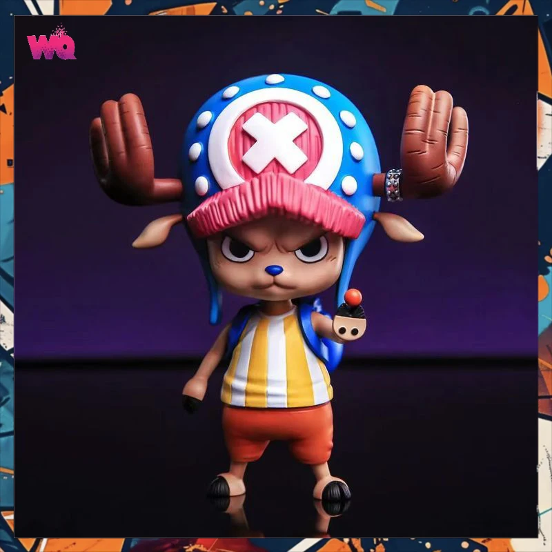 En Stock Figura de Anime ONE PIECE de 10cm, Tony Tony Chopper, Linda Figura de PVC, Modelo Coleccionable, Regalos de Cumpleaños, Juguetes Personalizados