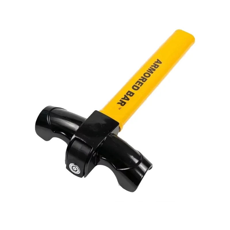 T-Type Rotation Universal Car Safety Steering Wheel Lock Anti-Theft with 2 Keys