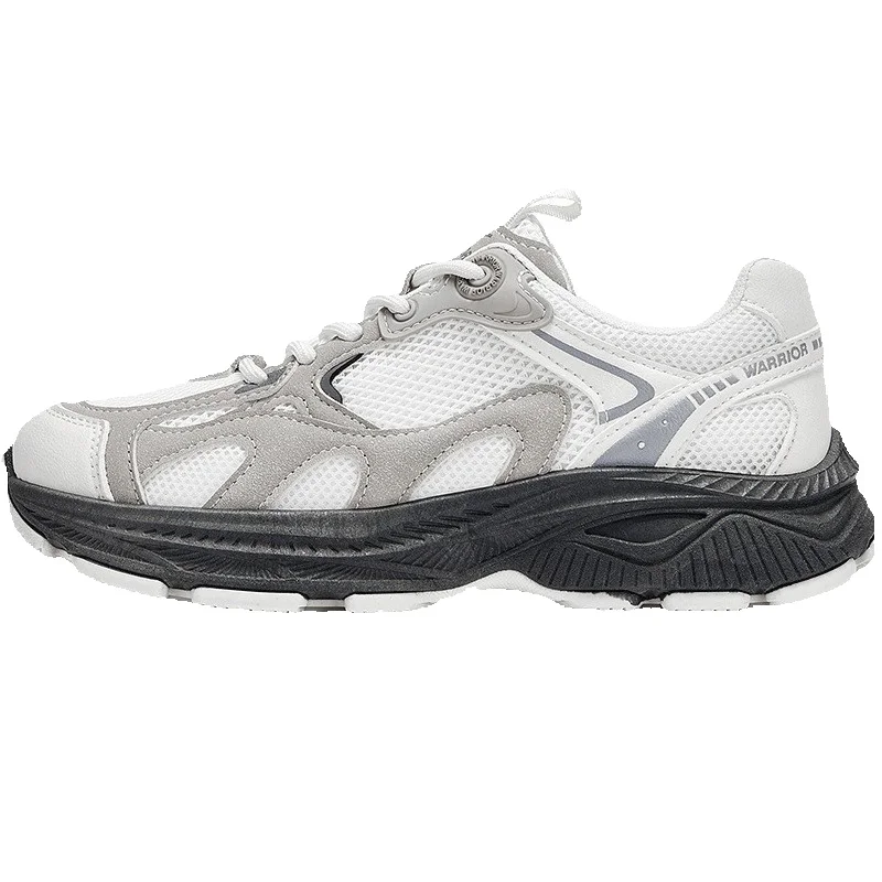 Warrior Women's Shoes 2025 New Summer Thin Mesh Breathable Casual Shoes Lightweight Dad Shoes Hiking Shoes For Women_vogvips.com