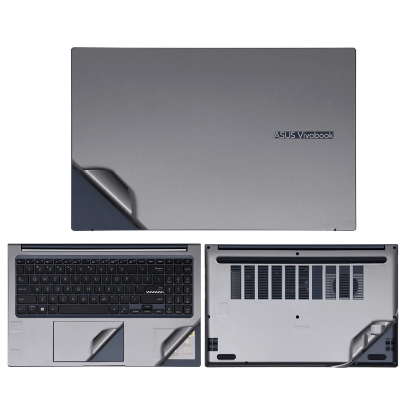 

Кожаная наклейка для ноутбука ASUS VivoBook S 15 S5507Q S5506M M5506U PRE-CUT, Виниловая наклейка, верхняя крышка/Упор для рук/Нижняя защитная пленка, 2024