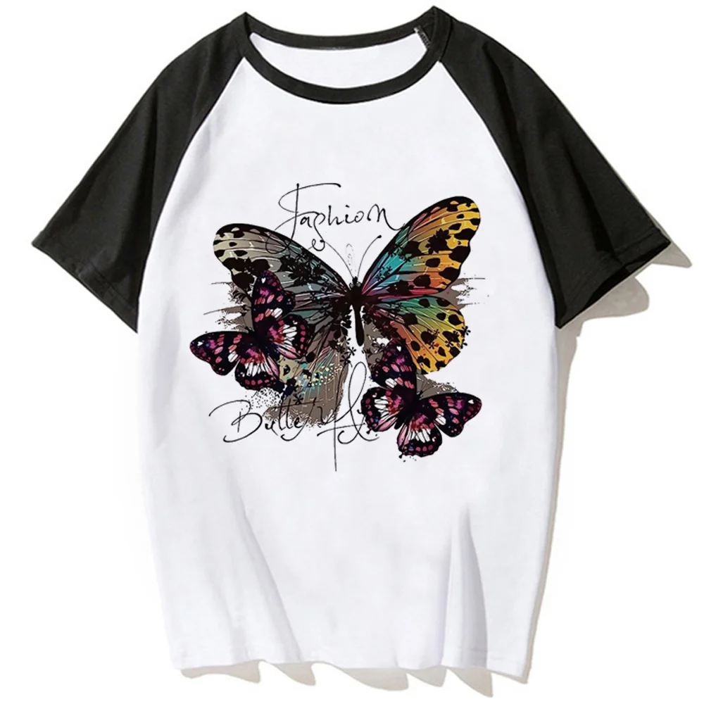 

Butterfly Tee women Y2K t-shirts female y2k 2000s comic clothes