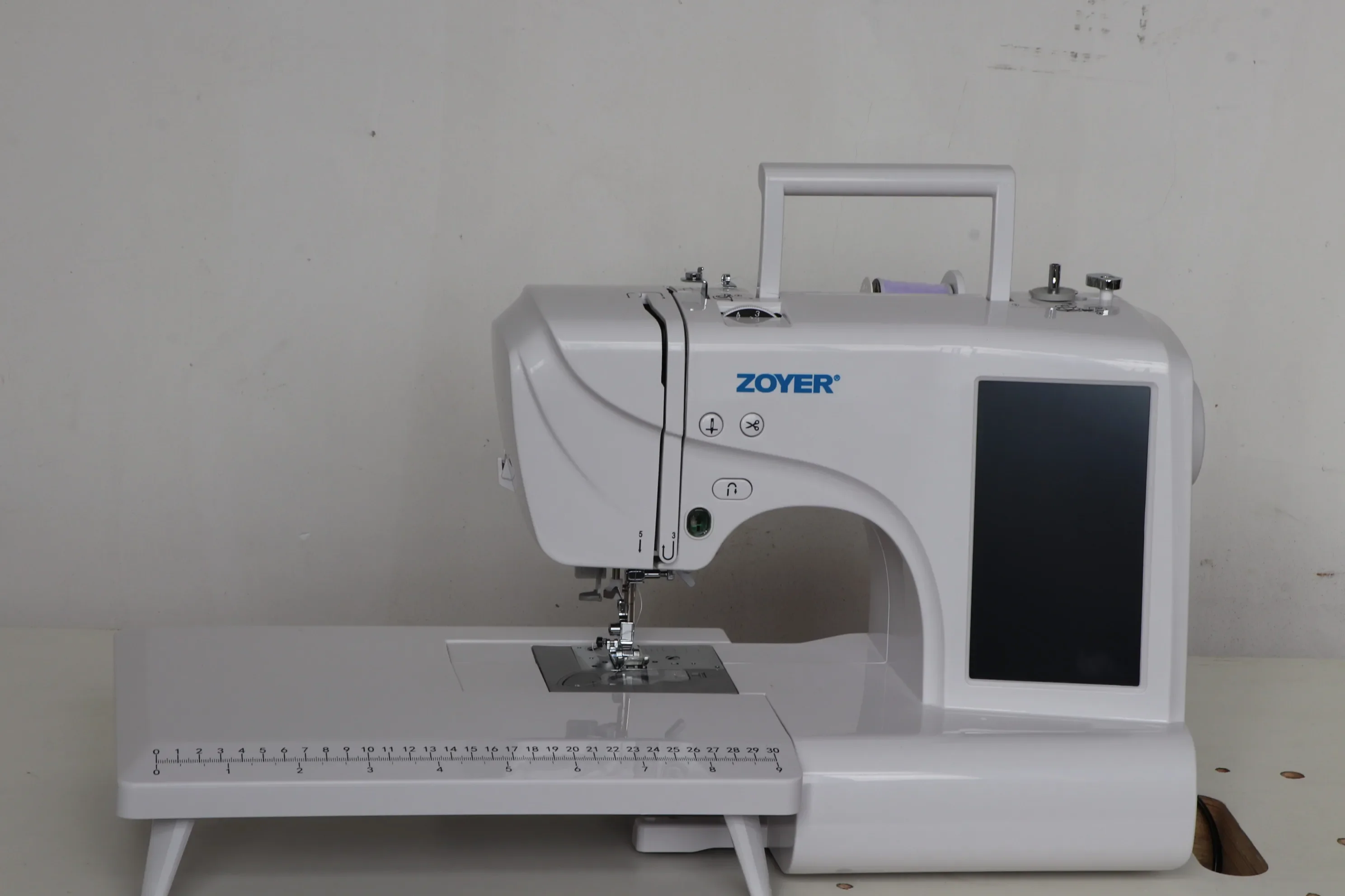 sewing machine touch screen domestic embroidery machine