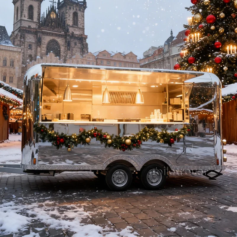 

Unique Custom Mobile Fast Food Truck Trailer Pizza Burger Charcoal Bbq Doner Kebab Guangzhou-Food-Truck-for-Sale