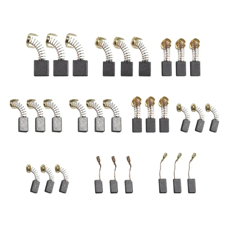 

ABKP-Carbon Brushes Replacement 60 Pieces For Power Tools For Hammer Drills Circular Saws Angle Grinders