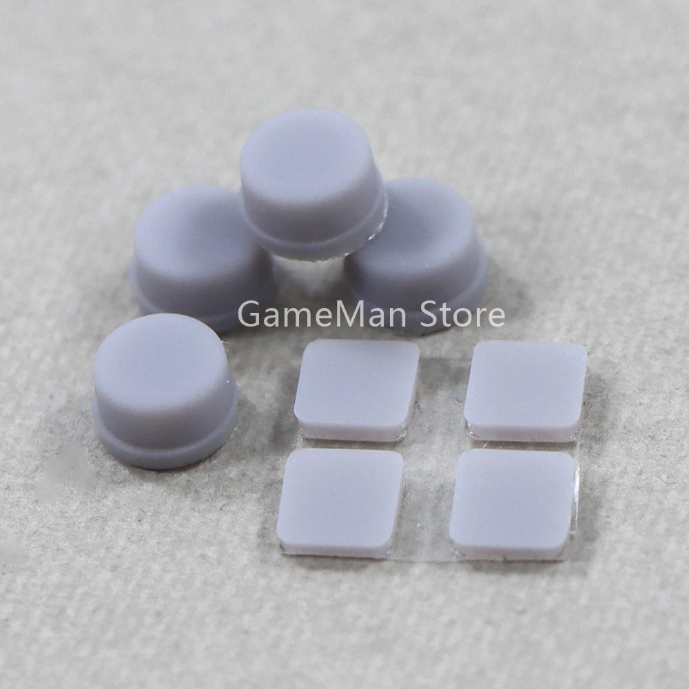 30sets For New 3DSLL/NEW 3DS XL Screw Dust Plug Cover Rubber Plug New Upper and Lower Screw Rubber Feet Cover