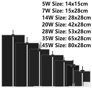 Thảm sưởi ấm nước, sự nảy mầm của hạt giống nhân bản Startar Pad, Nguồn vườn, Thịt Thảm Thảm, 5-45W 12 Làm vườn bán hàng chính hướng tới - №8