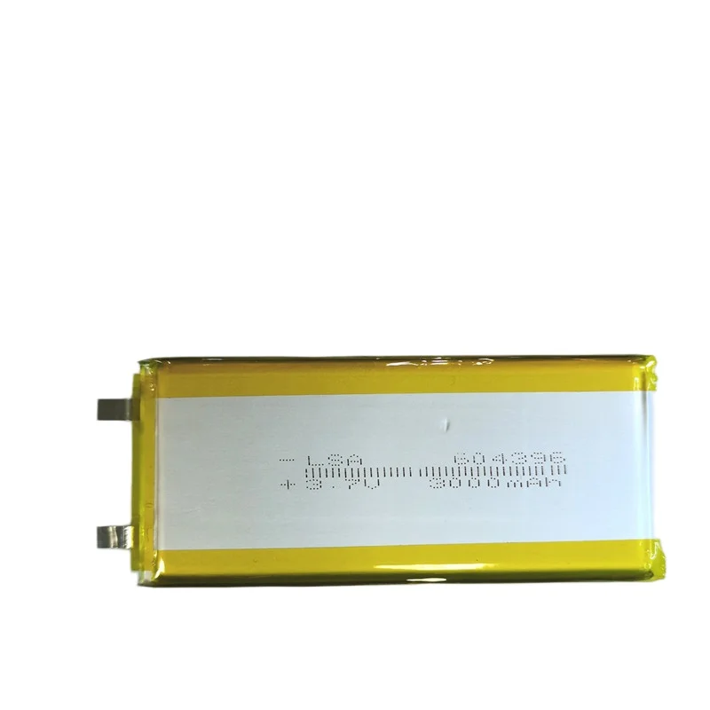 

Литий-полимерный аккумулятор 604396, 2600 мАч, 3.7В, элемент питания для повербанка, рации, умного робота