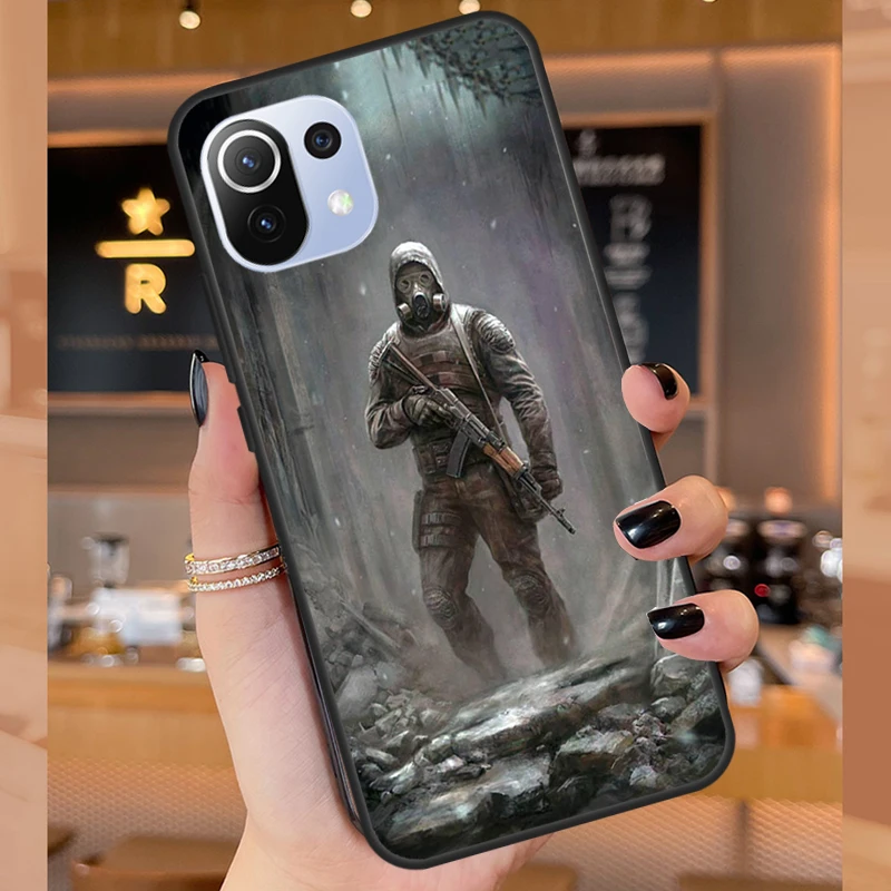 Stalker Clear Sky Case For Xiaomi 12 13 Lite 12T 11T Pro 12X Cover For POCO X3 X5 F5 Pro X4 F4 GT C40 M5s F3