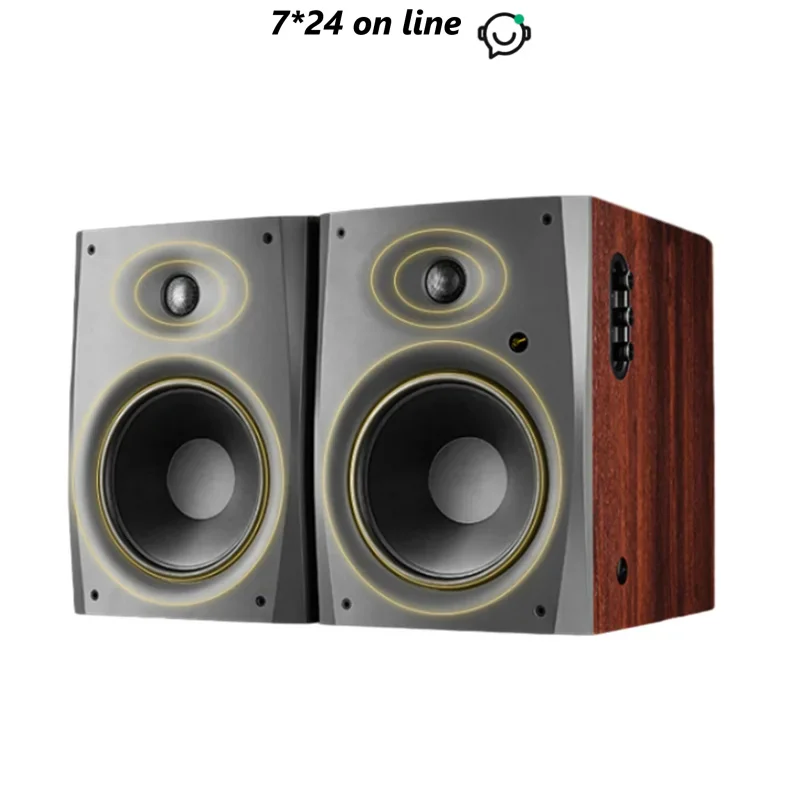 

HV-022 Swans HiViD1500 Blue-tooth WIFI Stereo 2.0 Active Speaker With Computer Decoding Speaker 240WX2